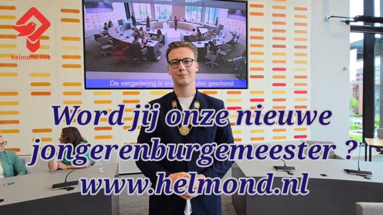 Helmond zoekt een nieuwe jeugdburgemeester