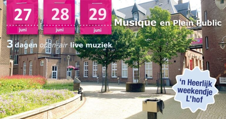 Ook dit jaar is er weer drie dagen Musique en Plein Public!