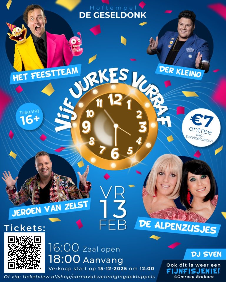 Het Feestteam en De Alpenzusjes bij Vijf Uurkes Vurraf