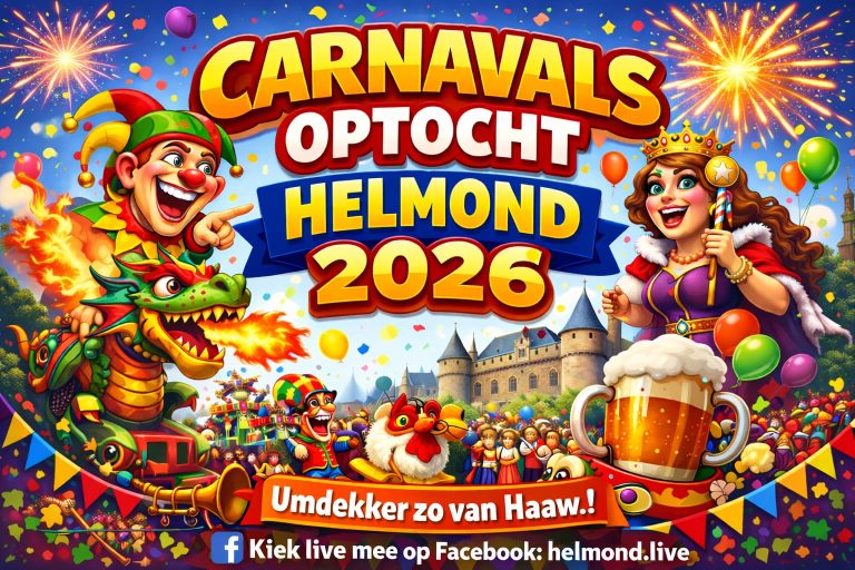 LIVESTREAMS Optochten in Helmond via HelmondLive