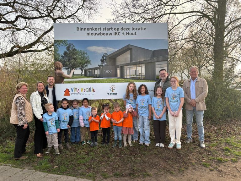 Start werkzaamheden nieuw gebouw Kindcentrum ‘t Hout
