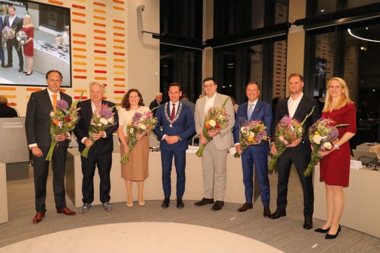 De installatie van de nieuwe Helmondse coalitie is een feit