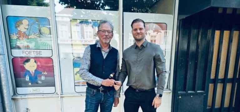 Louis van de Werff neemt voorzittershamer over van Martijn Rieter