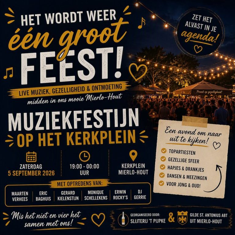 Muziekfestijn op ‘t Kerkplein