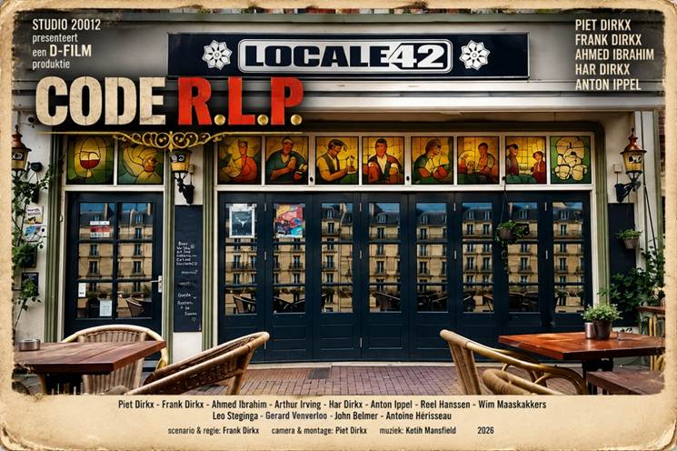 Kunstlokaal42 Extra 7 oktober Film Code R.L.P.