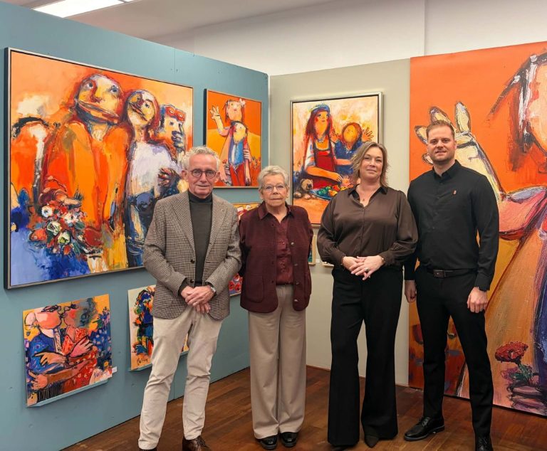 Pop-upgalerie met werk van Helmondse kunstenaar Mart Seijkens geopend in hartje Helmond