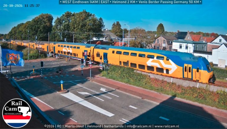Het treinverkeer tussen Eindhoven en Venlo ligt van donderdagavond 29 oktober tot en met zondag 1 november stil.